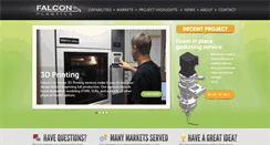 Desktop Screenshot of falconplastics.com